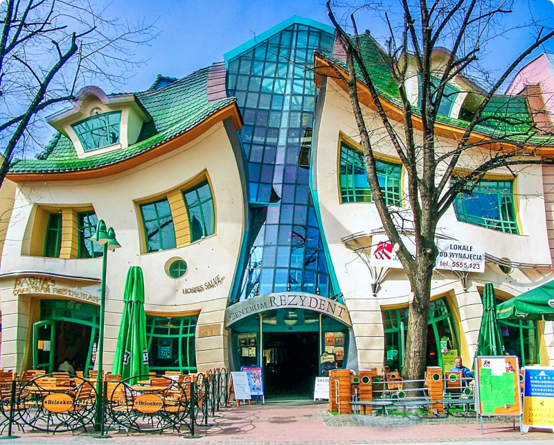 Muzeum Iluzji: Krzywy Domek