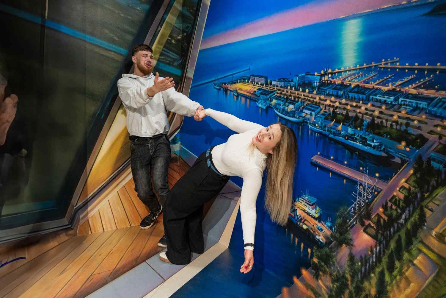 Pokój lewitacji muzeum iluzji sopot trójmiasto