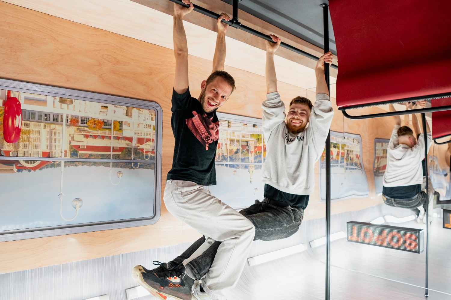 szalony magiczny pociąg Muzeum iluzji Sopot Trójmiasto